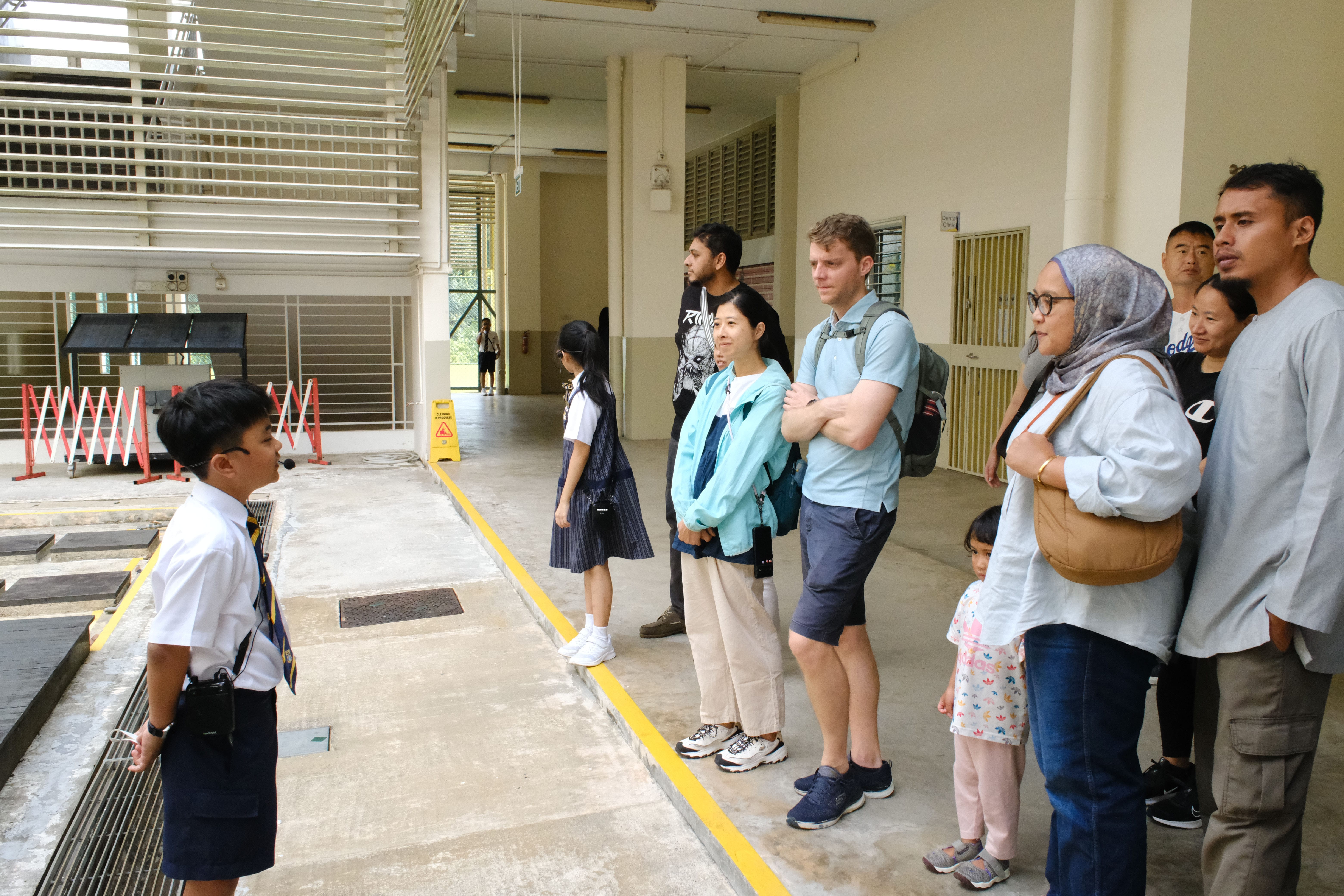 School tour for parents